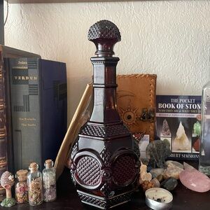 Avon 1876 Cape Cod Ruby Red Decanter